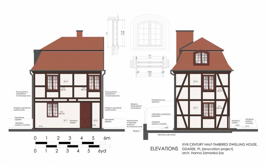 XVY – XVIII Century Half-Timbered Dwelling House (renovation project)